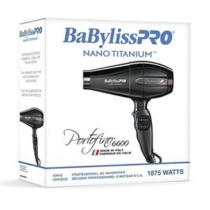 BaBylissPRO Ionic & Nano-Titanium Portofino Hairdryer